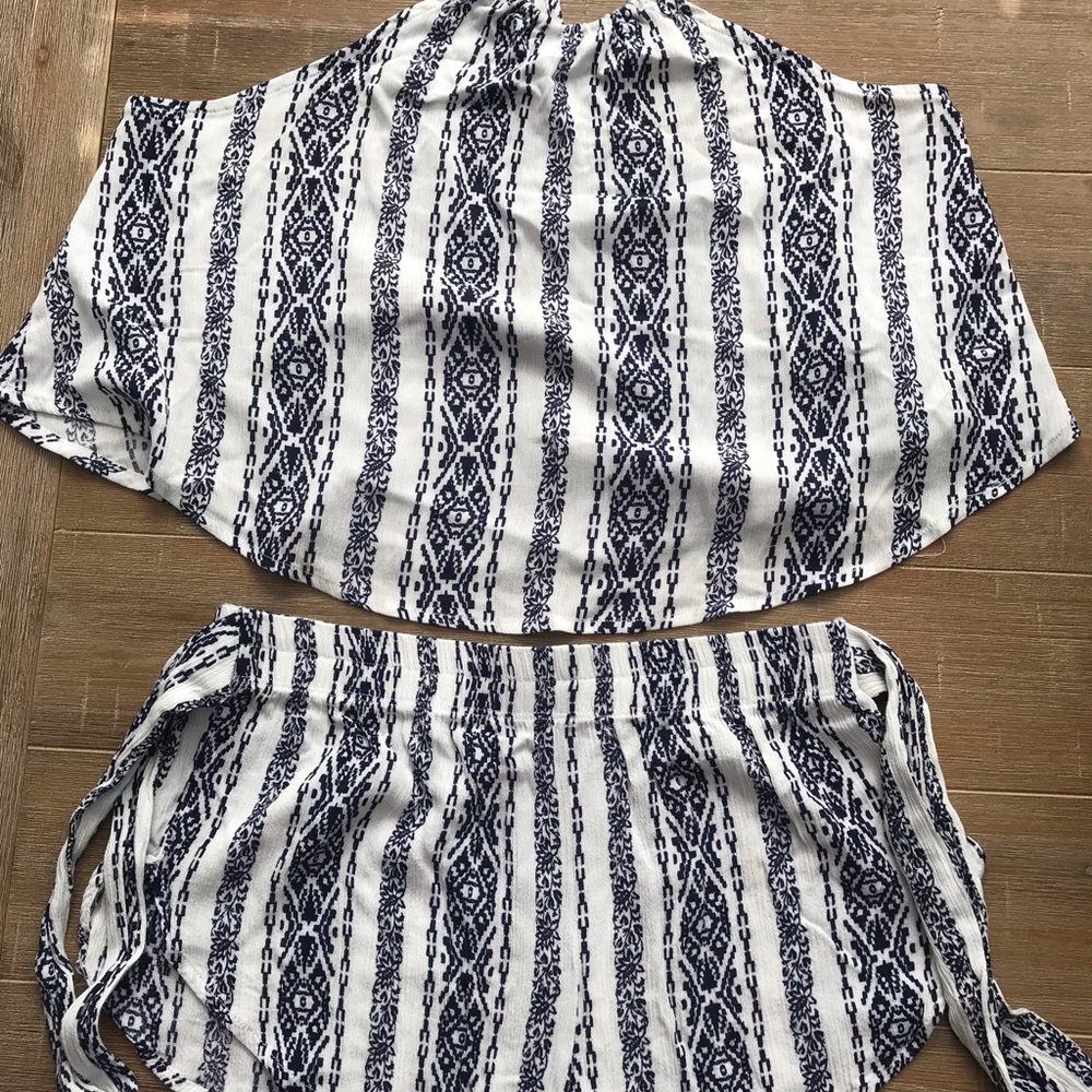 Two piece shorts set